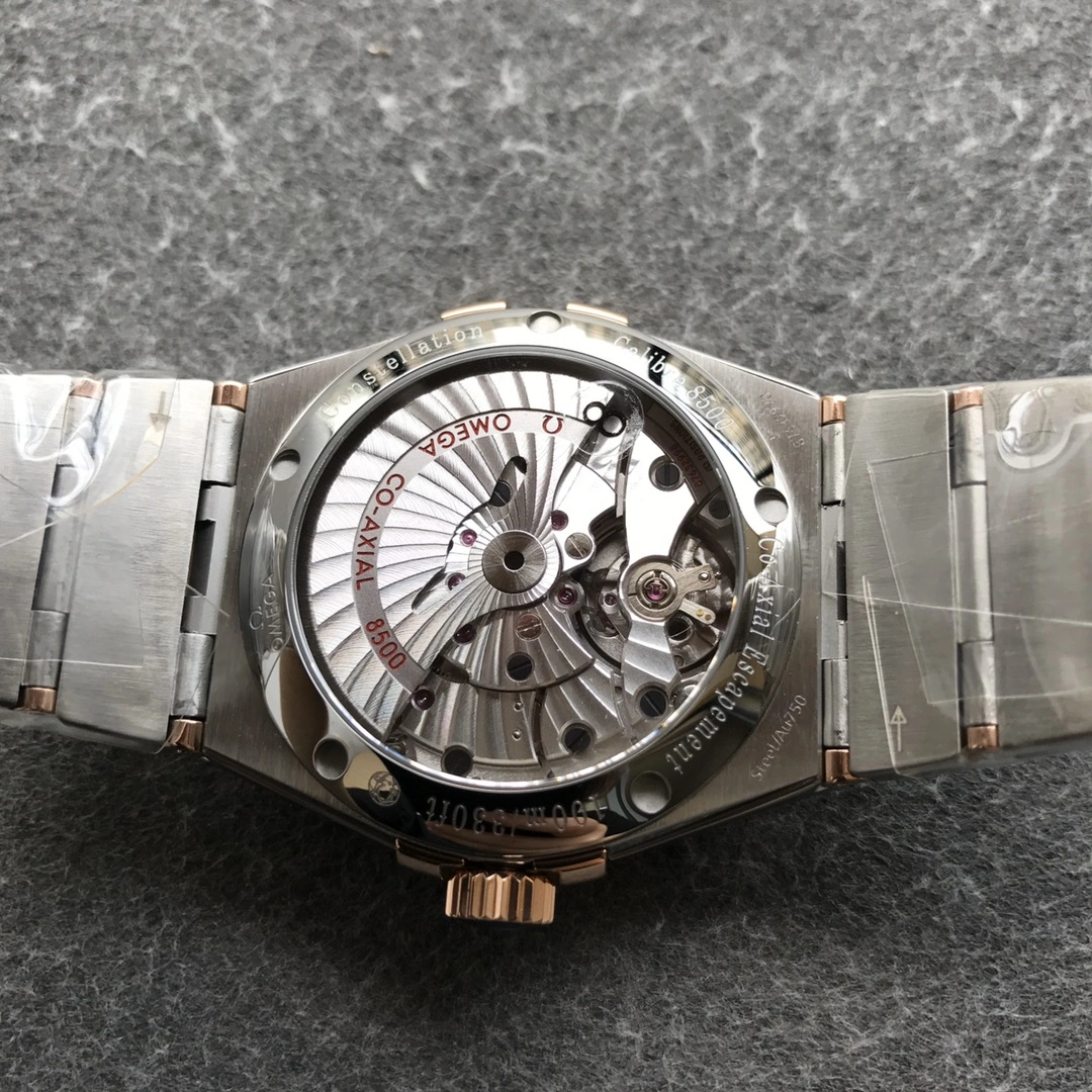 Versatile CBD Factory Omega Constellation Co-Axial 38mm Two-Tone Blue Pattern Dial (123.20.38.21.03.001) 1:1 Super Clone – DD8500 Movement 321
